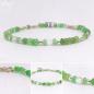 Preview: Chrysopras / Bergkristallarmband