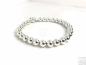Preview: Kugelarmband Silber