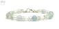 Preview: Aquamarin- Bergkristall Armband