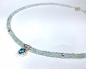 Preview: Aquamarin Kette mit Silber