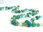 Preview: Edelsteinkette in Grün/Türkis