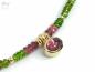 Preview: Turmalin Kette in 18kt Gelbgold