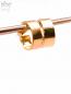 Preview: Ohrstecker Creolen aus 18kt Gelbgold