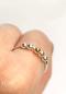 Preview: Fidget Ring mit einer Goldkugel