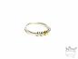 Preview: Fidget Ring mit einer Goldkugel