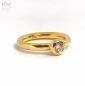Preview: Diamant Ring in 18kt Gelbgold