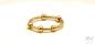 Preview: Fidgetring m. 5 Kugel aus 18kt Gelbgold