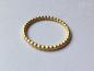 Preview: Kugelring aus Gelbgold