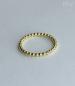 Preview: Ein feiner, zarter Kugelring aus 18kt Gold mit einem Kugeldurchmesser von 2mm
