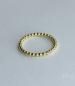 Preview: Ein feiner, zarter Kugelring aus 18kt Gold mit einem Kugeldurchmesser von 2mm