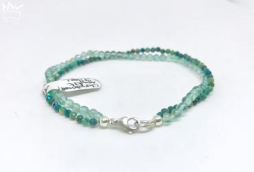 Preview: Chrysocoll / Apatit Armband