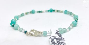 Preview: Armband in zarten Türkistönen