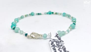 Preview: Armband in zarten Türkistönen