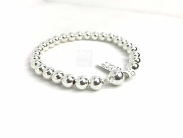 Kugelarmband Silber