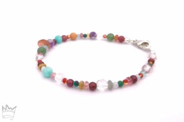 Kunterbuntes Kinder - Edelsteinarmband