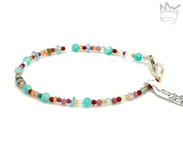 Zartes, buntes Armband