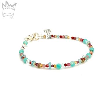 Preview: Zartes, buntes Armband