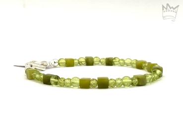Peridot Serpentin - Armkette