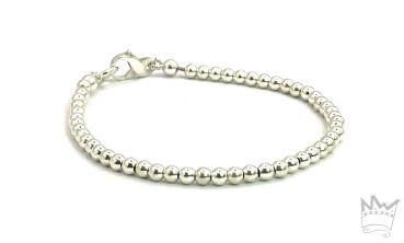 Preview: Silberperlen Armband