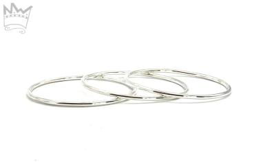 Preview: 3er Set Armreif + Kugelarmband reserv. f. D.F.