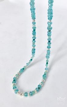 Preview: Apatit/Chrysocoll Kette