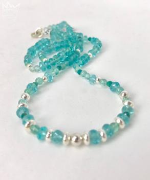 Preview: Apatit/Chrysocoll Kette