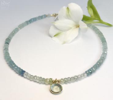 Aquamarin Kette