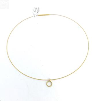 Zarter Spiralreif mit Anhänger