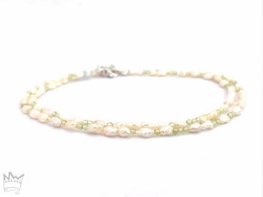 Preview: Perlenkette mit Peridot