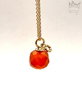 Karneol Anhänger mit Kette