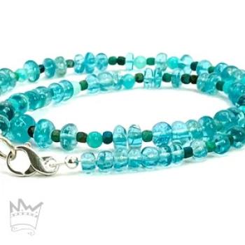 Halskette in Türkistönen