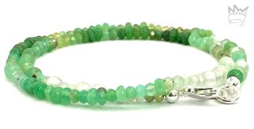 Preview: Chrysopras - Prehnit Kette