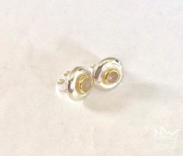 Preview: Rosenquarz Ohrstecker