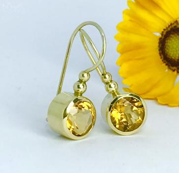Preview: Citrinohrhänger