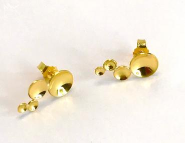 Ohrstecker / Ohrkriecher 18kt Gelbgold