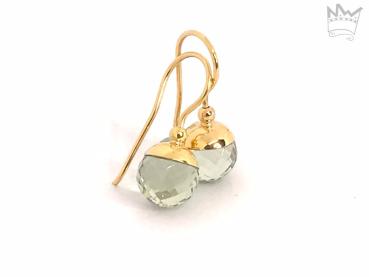 Preview: Prasiolith Ohrhänger