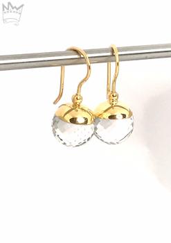 Preview: Bergkristall Ohrhänger