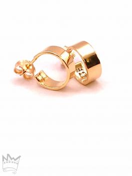 Ohrstecker Creolen aus 18kt Gelbgold