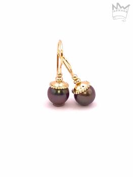 Tahitiperle in 18kt Gelbgold