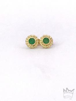 Preview: Smaragd Ohrstecker