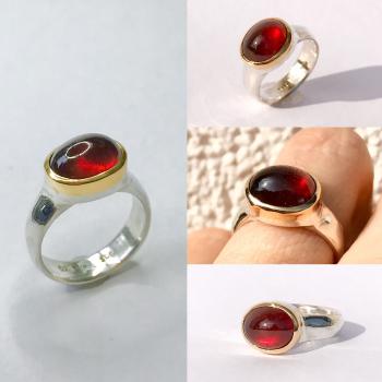 Granat Ring