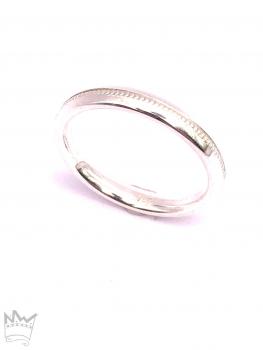 Preview: Feiner zarter Silberring