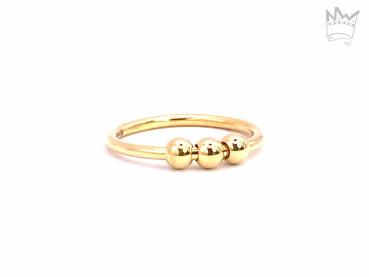 Fidget Ring in 18kt Gelbgold