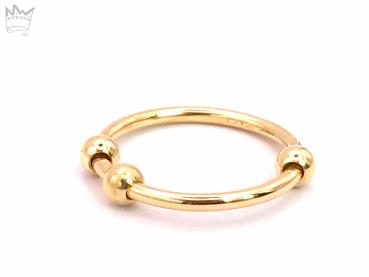 Preview: Fidget Ring in 18kt Gelbgold