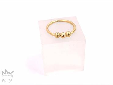 Fidget Ring in 18kt Gelbgold