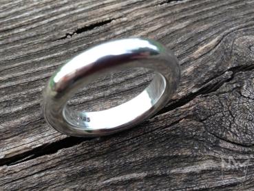 Preview: Schlichter Silberring