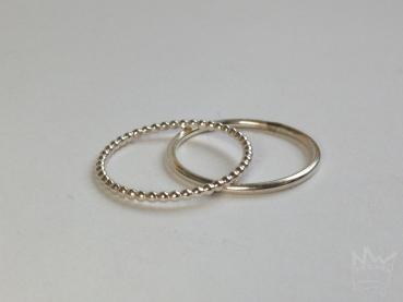 Preview: Kugelring-Kombi / 2er Set (1,5mm)