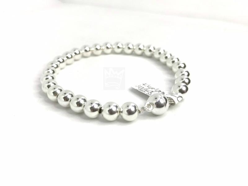 Kugelarmband Silber