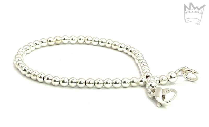Silberperlen Armband