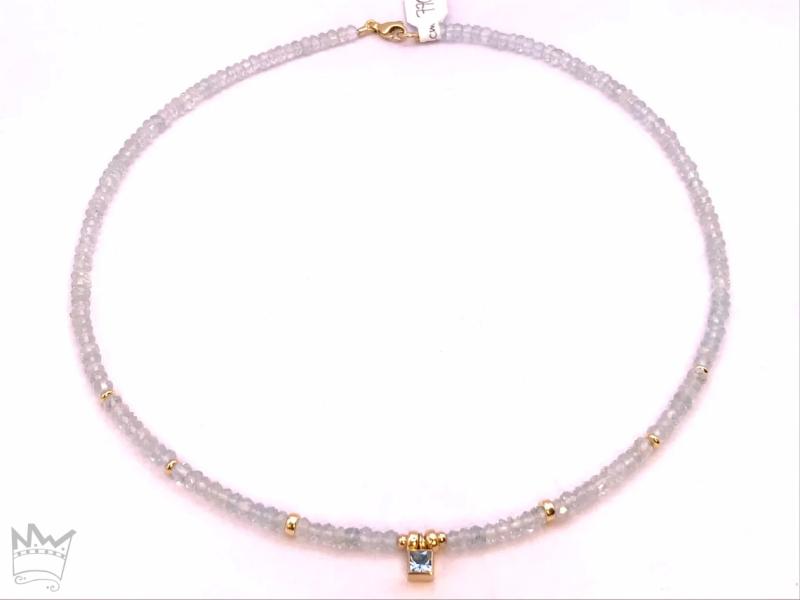 Aquamarin Kette